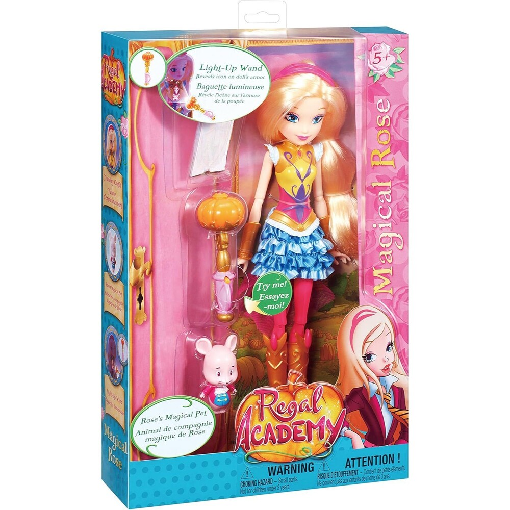 Regal Academy 10.5” Rose Cinderella Doll – Training Outfit Edition – Rare Collec